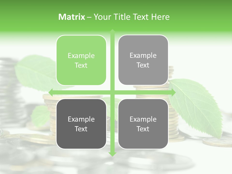 Finance Monetary Coin PowerPoint Template