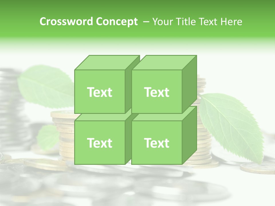 Finance Monetary Coin PowerPoint Template