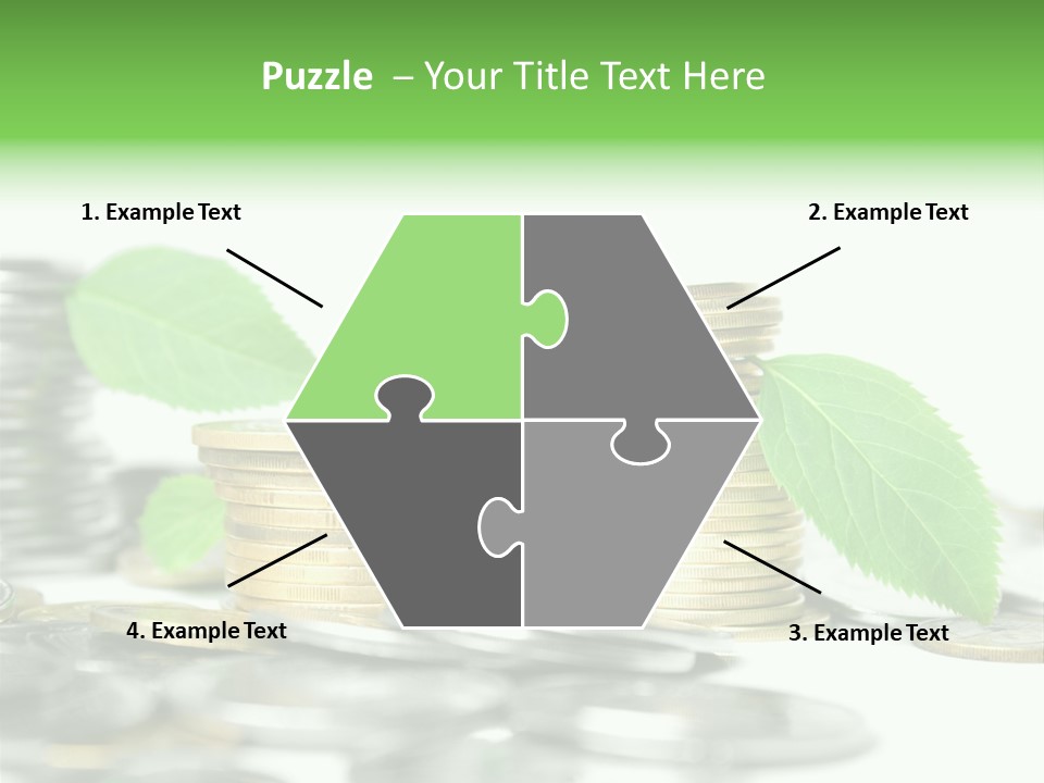 Finance Monetary Coin PowerPoint Template