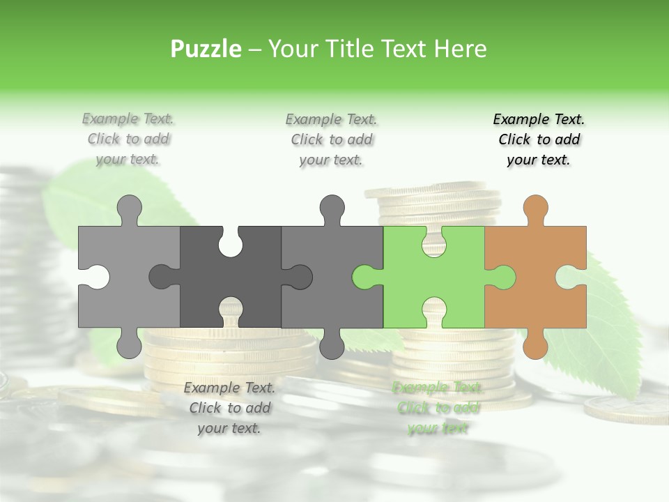 Finance Monetary Coin PowerPoint Template