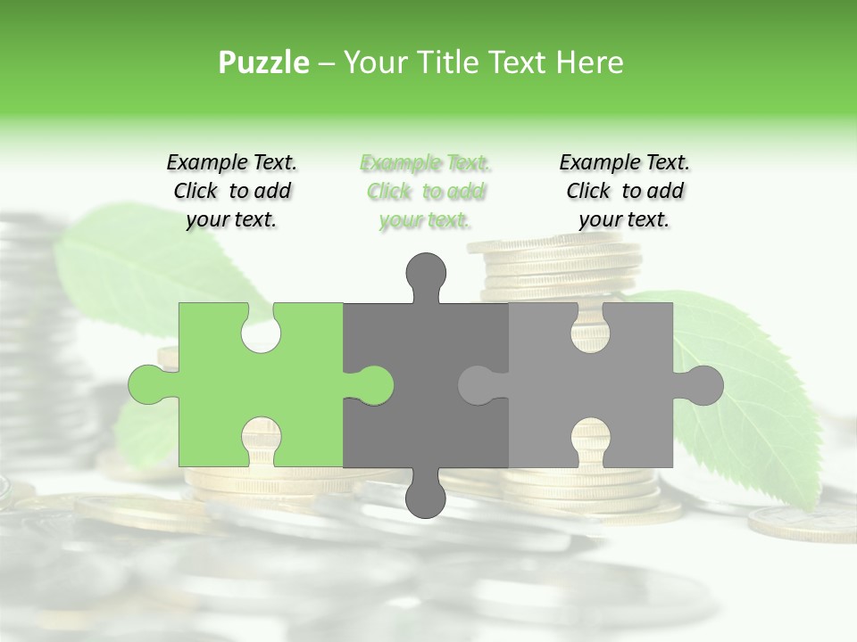 Finance Monetary Coin PowerPoint Template