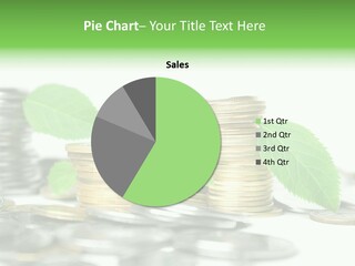 Finance Monetary Coin PowerPoint Template