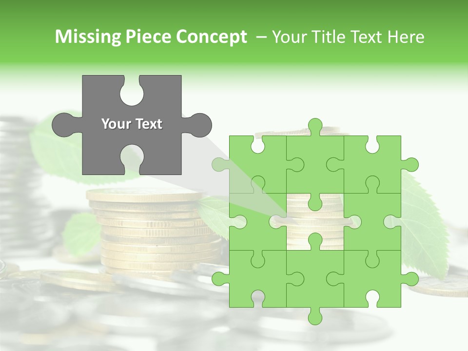 Finance Monetary Coin PowerPoint Template