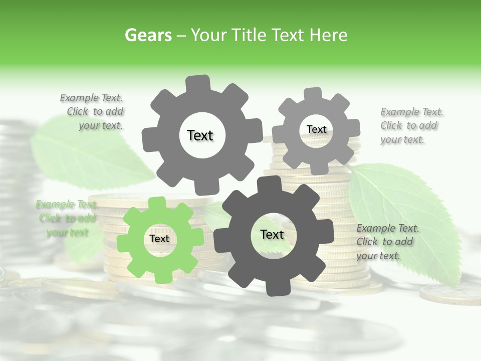 Finance Monetary Coin PowerPoint Template