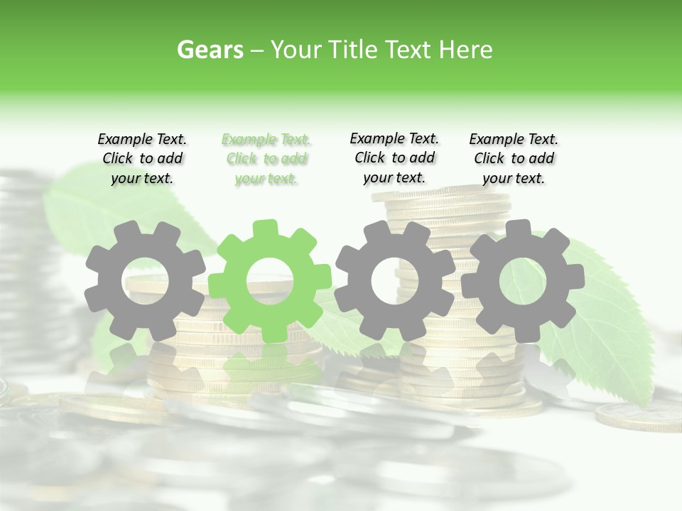 Finance Monetary Coin PowerPoint Template