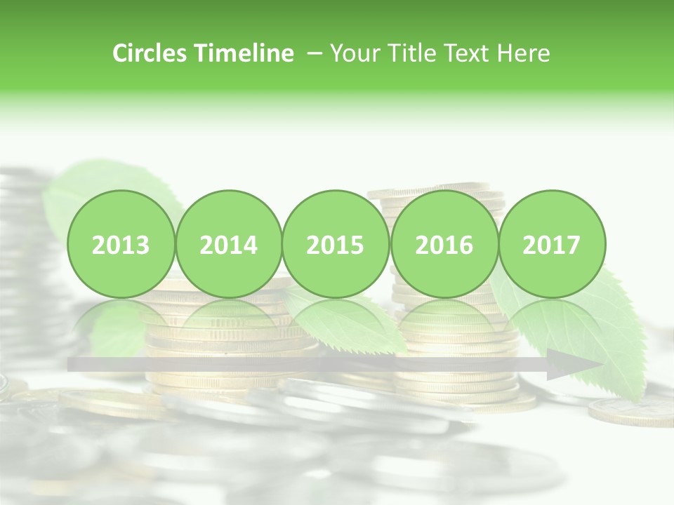 Finance Monetary Coin PowerPoint Template