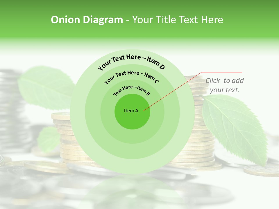 Finance Monetary Coin PowerPoint Template