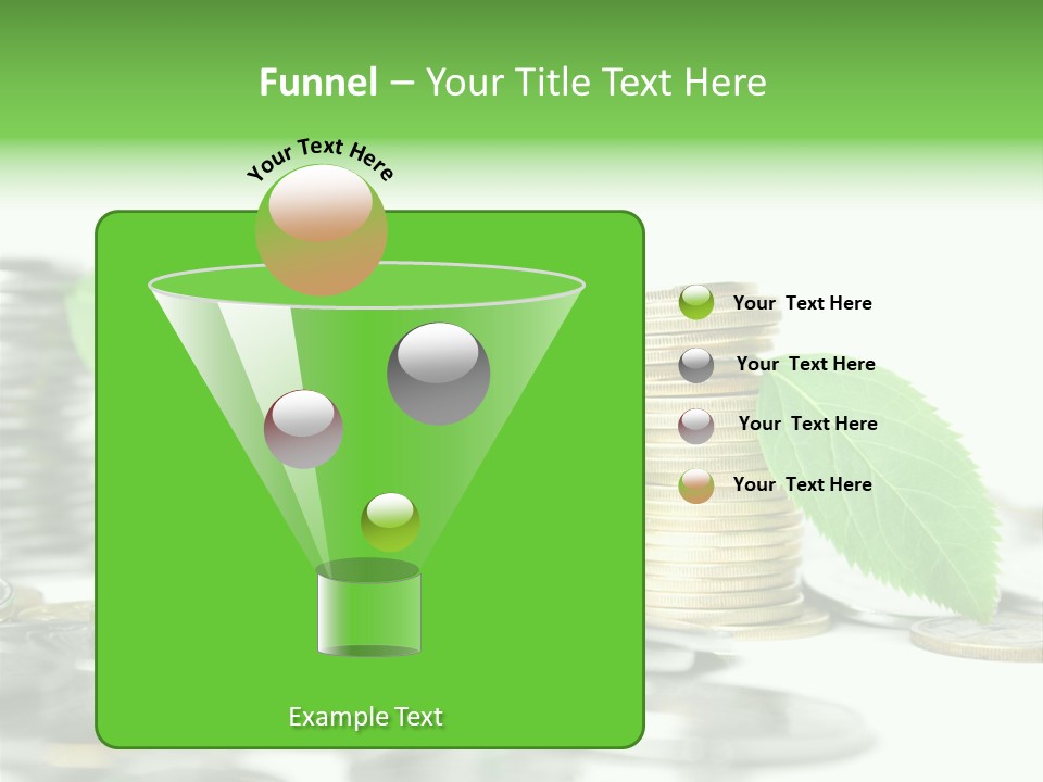 Finance Monetary Coin PowerPoint Template