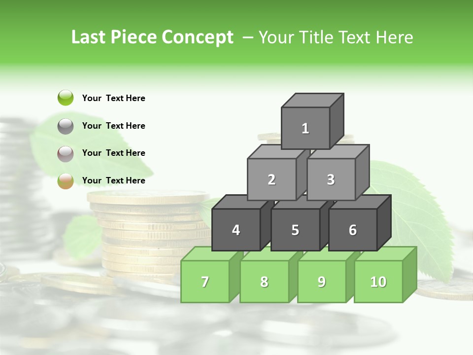Finance Monetary Coin PowerPoint Template