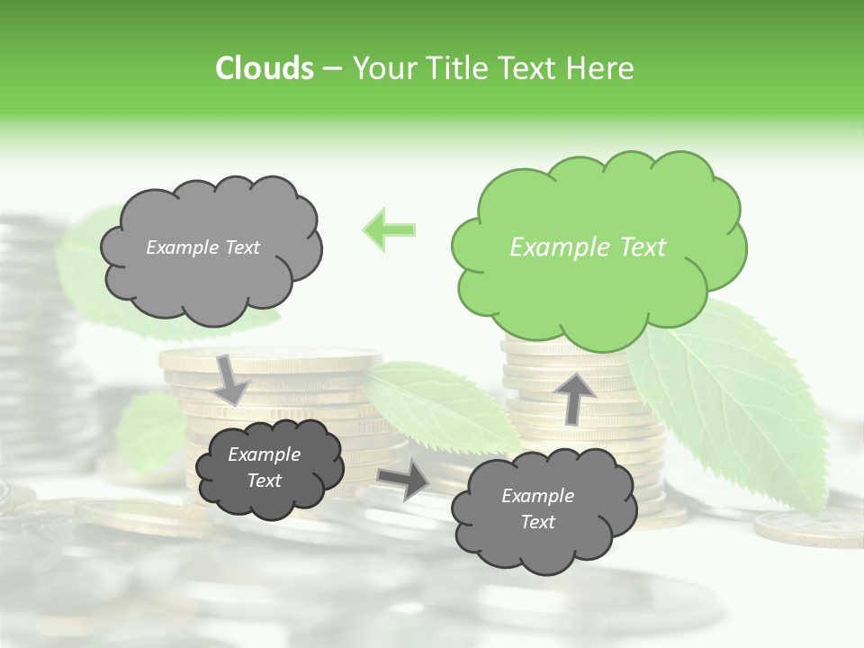 Finance Monetary Coin PowerPoint Template