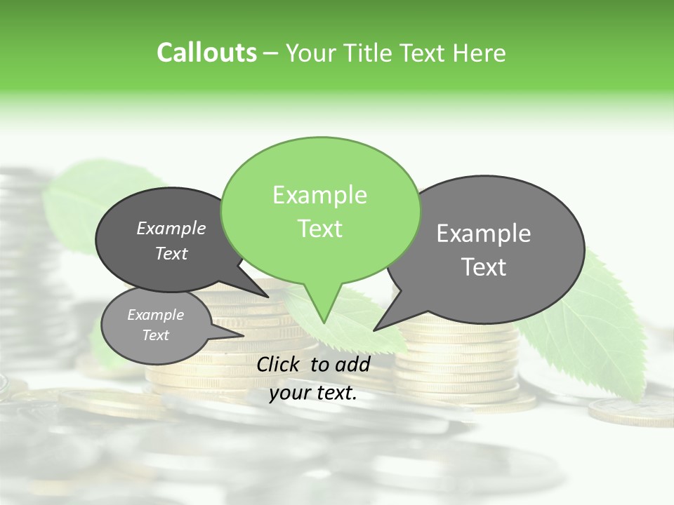 Finance Monetary Coin PowerPoint Template