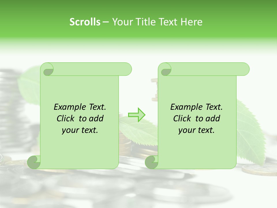 Finance Monetary Coin PowerPoint Template