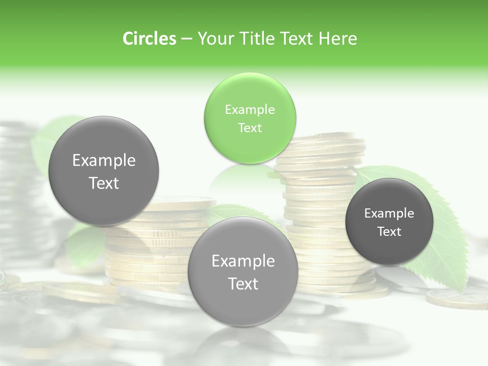 Finance Monetary Coin PowerPoint Template
