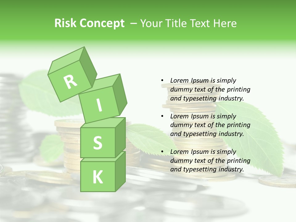 Finance Monetary Coin PowerPoint Template