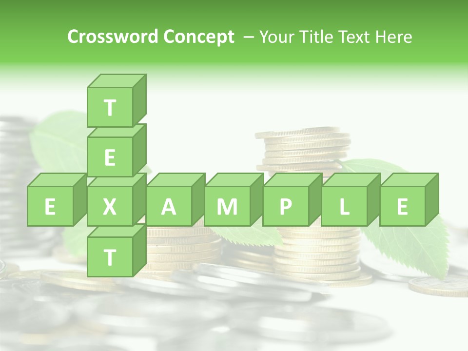 Finance Monetary Coin PowerPoint Template