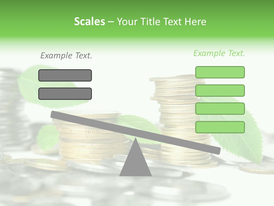 Finance Monetary Coin PowerPoint Template