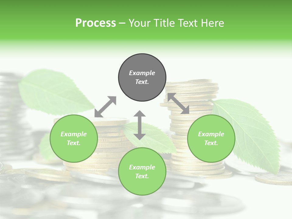 Finance Monetary Coin PowerPoint Template
