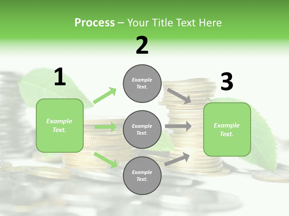 Finance Monetary Coin PowerPoint Template