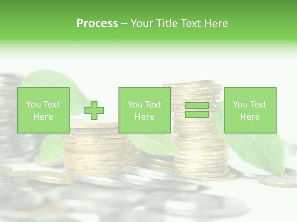 Finance Monetary Coin PowerPoint Template