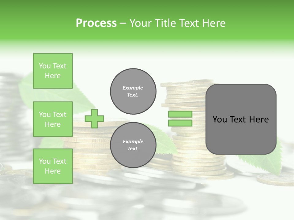 Finance Monetary Coin PowerPoint Template