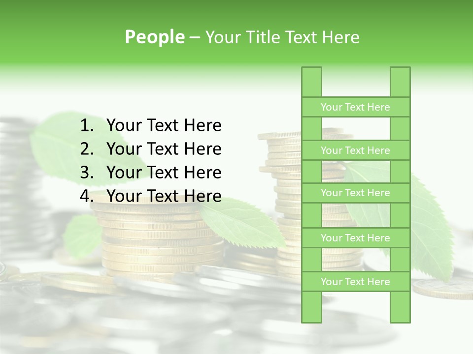 Finance Monetary Coin PowerPoint Template