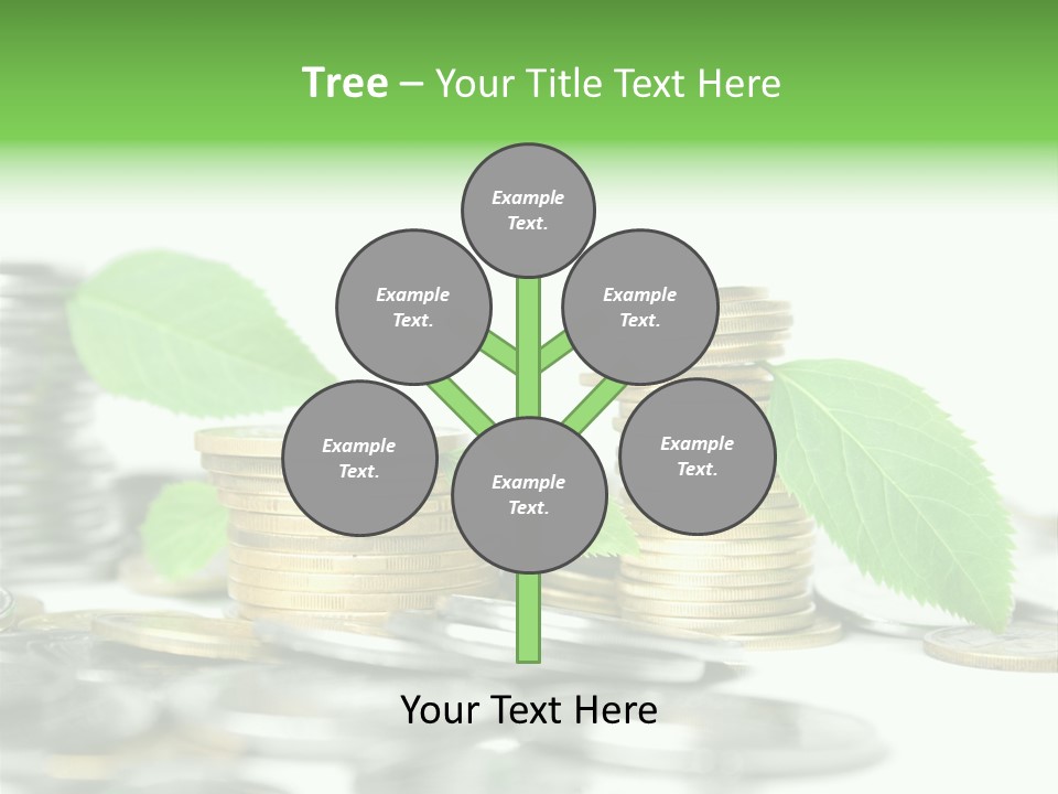 Finance Monetary Coin PowerPoint Template