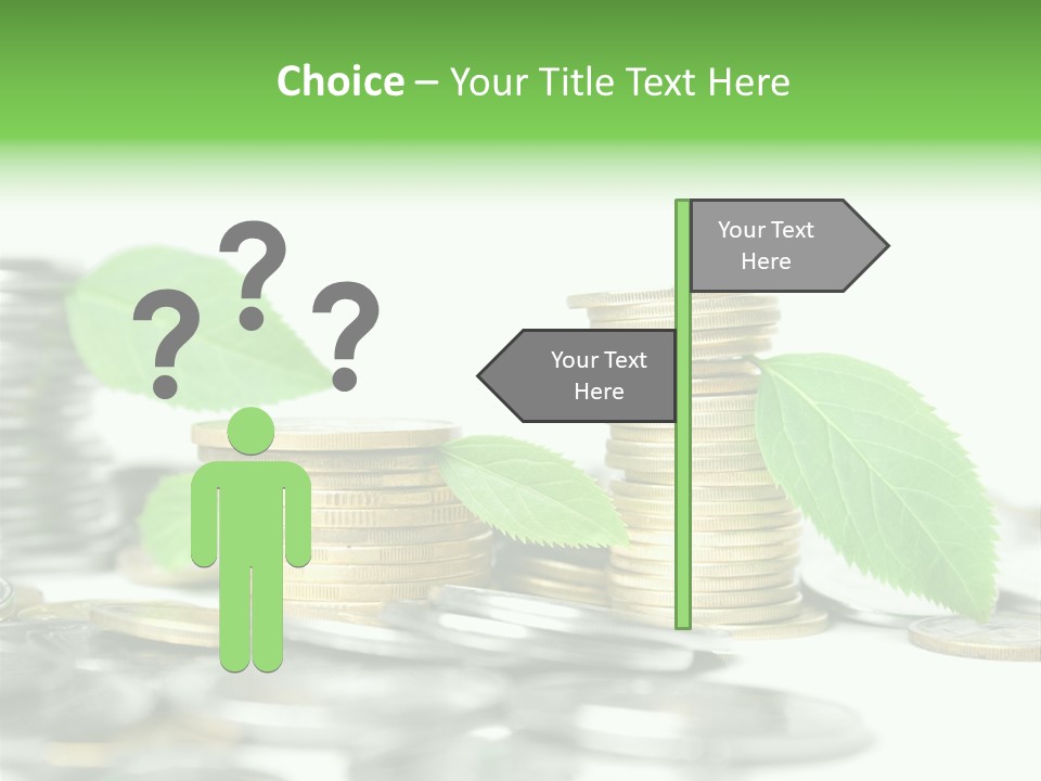 Finance Monetary Coin PowerPoint Template