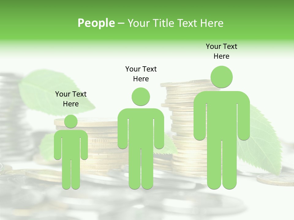 Finance Monetary Coin PowerPoint Template
