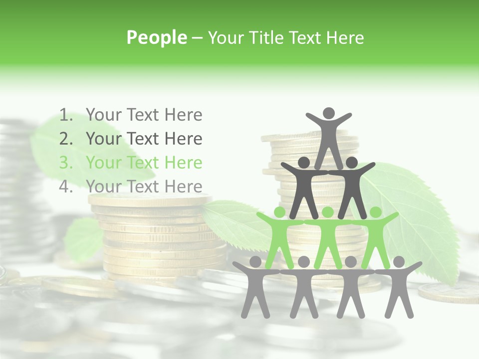 Finance Monetary Coin PowerPoint Template