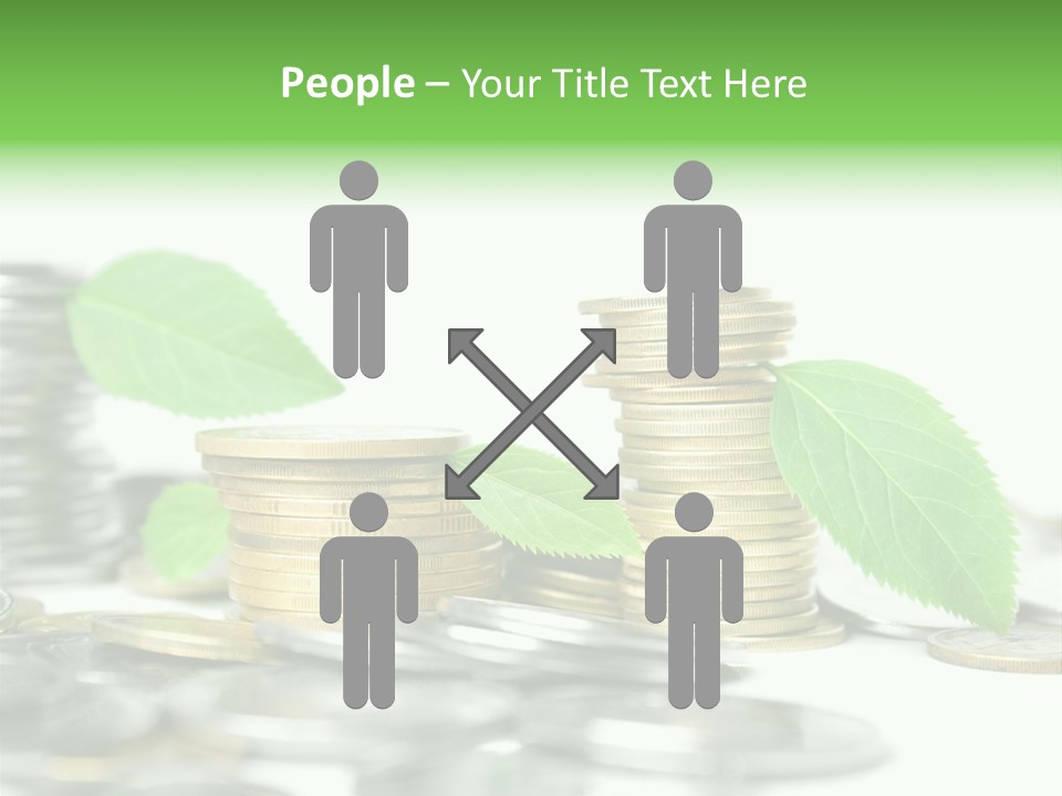 Finance Monetary Coin PowerPoint Template