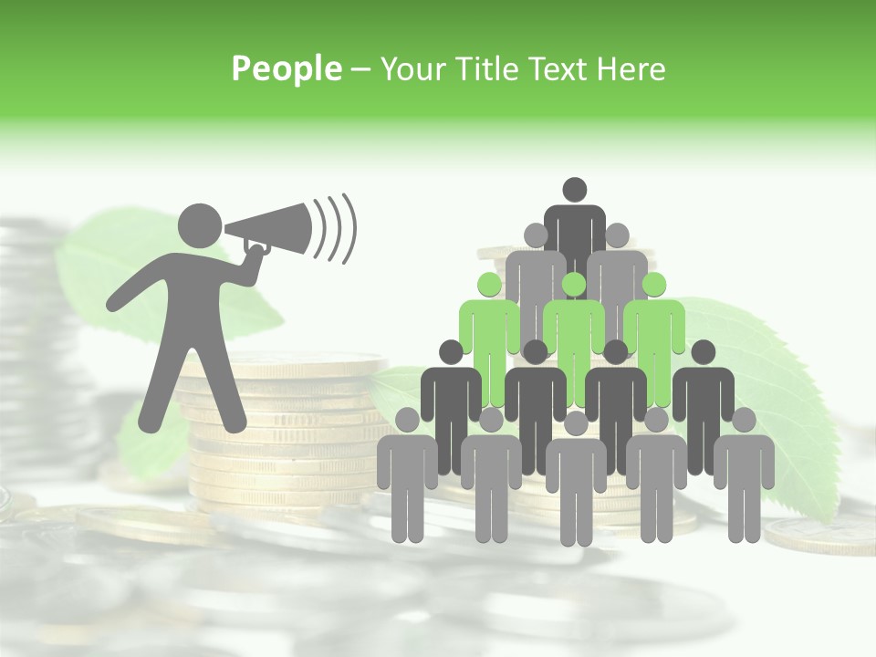 Finance Monetary Coin PowerPoint Template