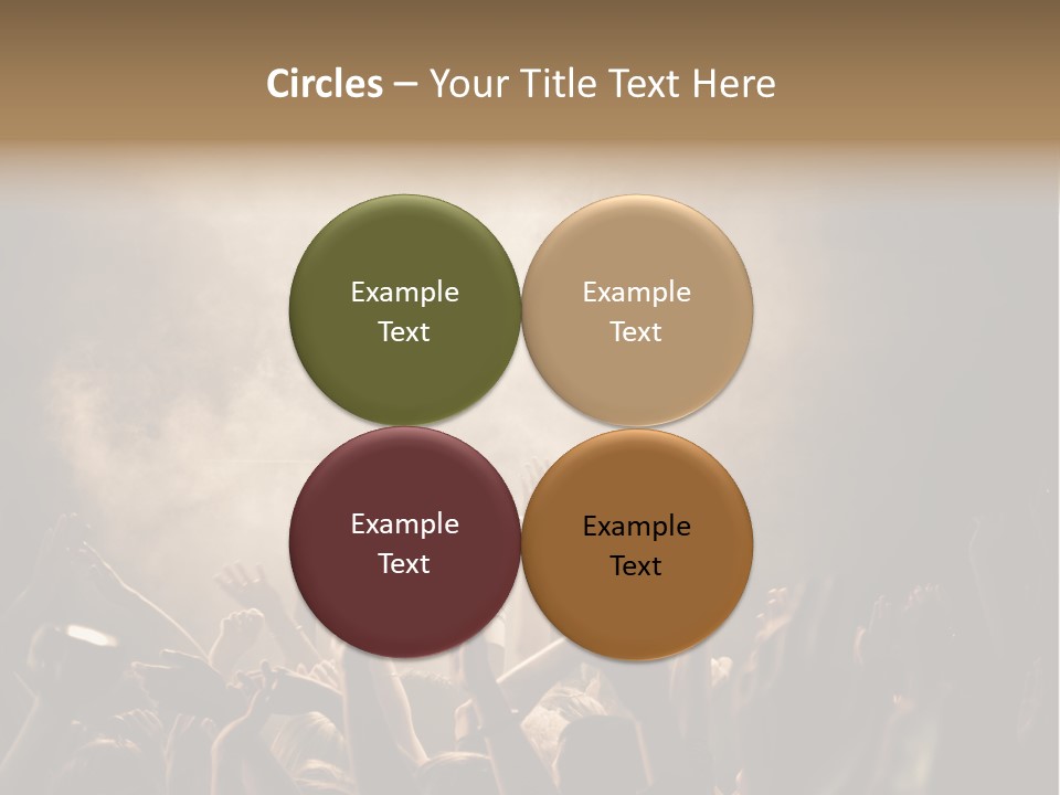 Art Excitement Hand PowerPoint Template