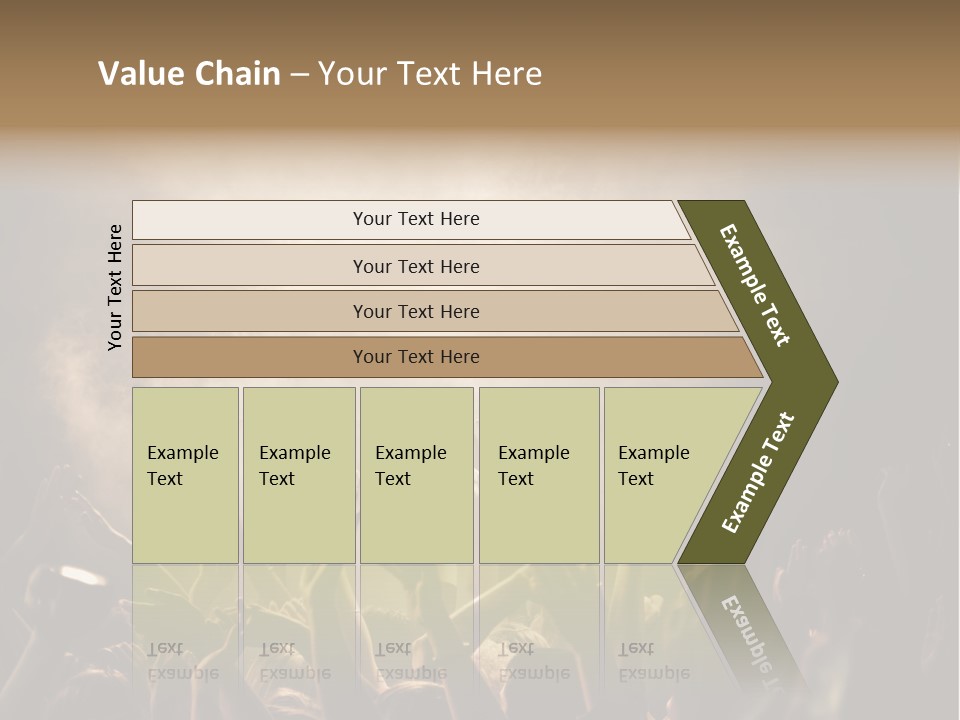 Art Excitement Hand PowerPoint Template