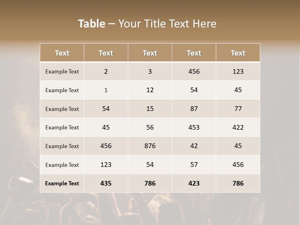 Art Excitement Hand PowerPoint Template