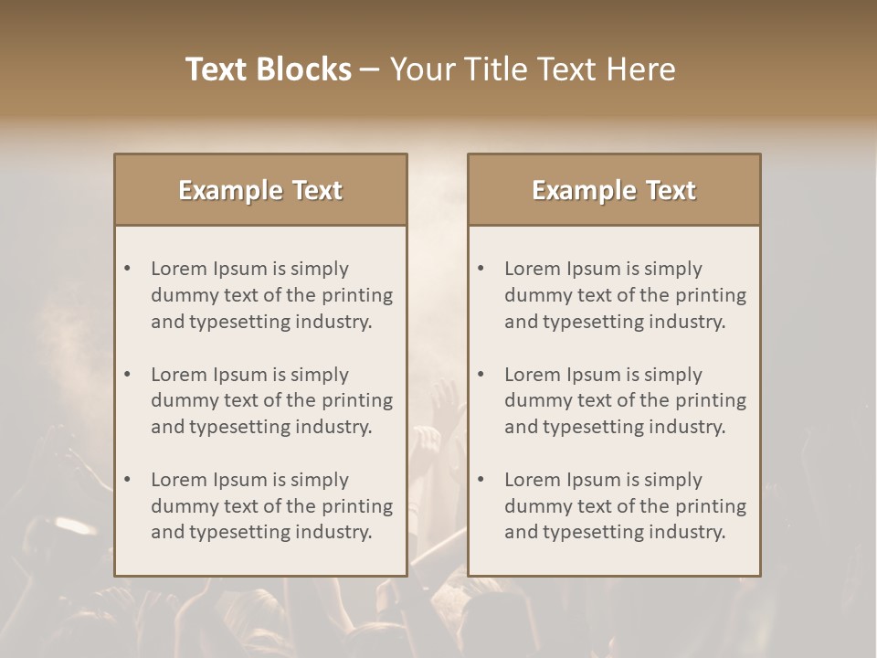 Art Excitement Hand PowerPoint Template