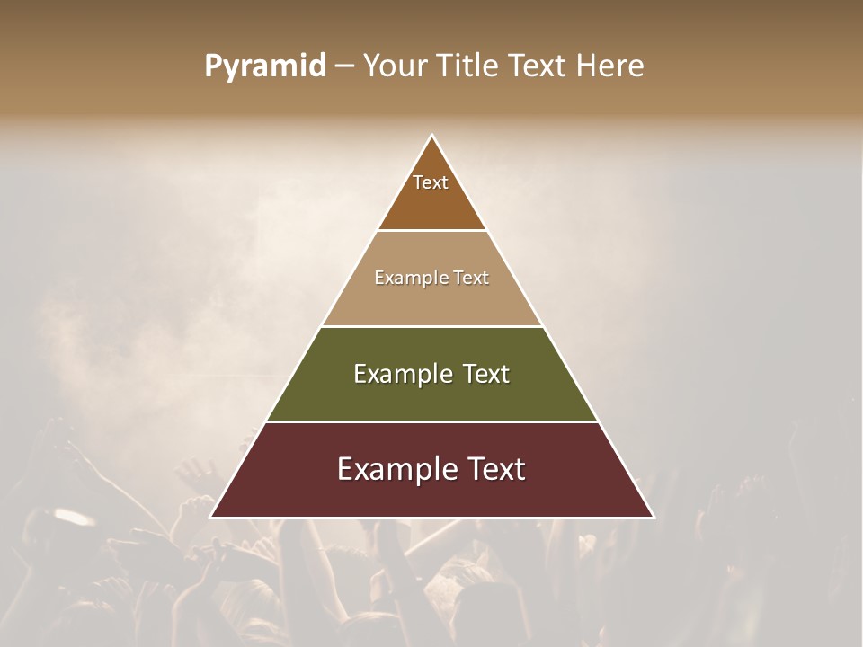 Art Excitement Hand PowerPoint Template