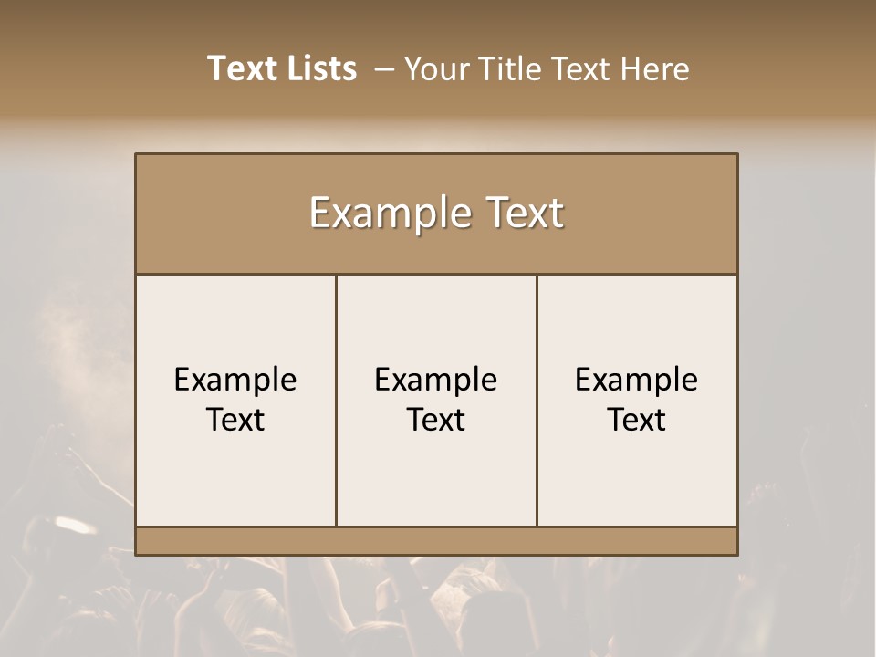 Art Excitement Hand PowerPoint Template