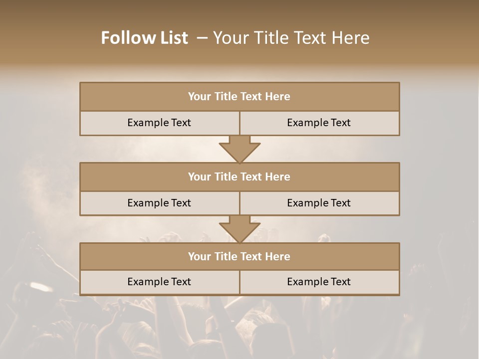 Art Excitement Hand PowerPoint Template