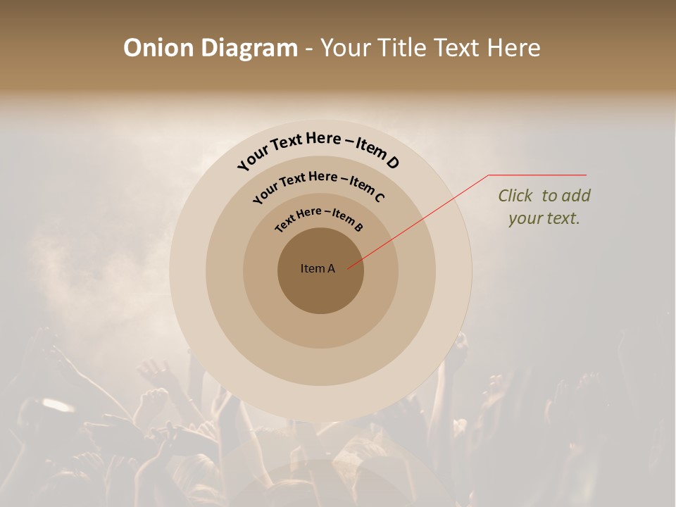 Art Excitement Hand PowerPoint Template