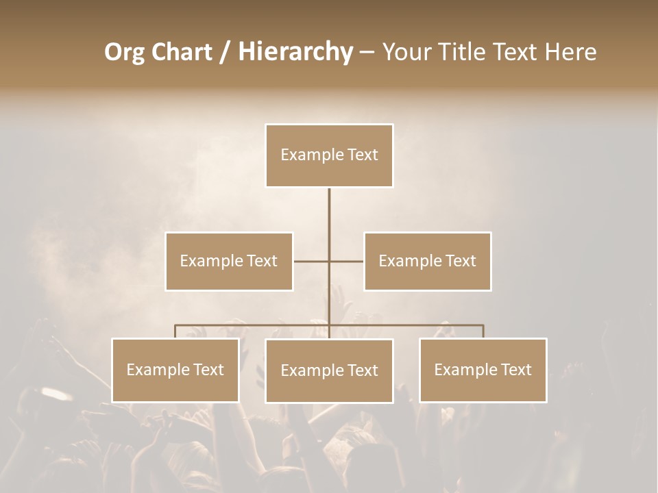 Art Excitement Hand PowerPoint Template
