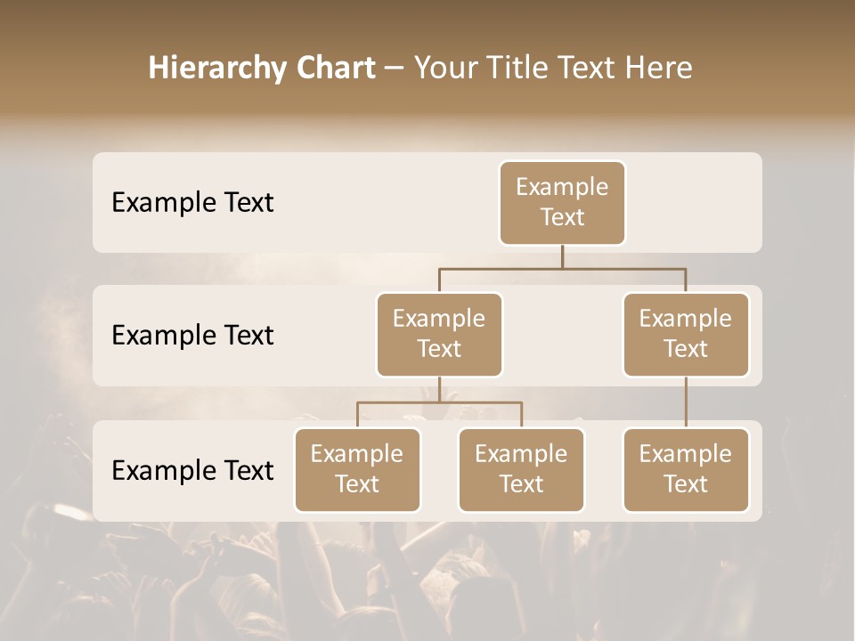 Art Excitement Hand PowerPoint Template
