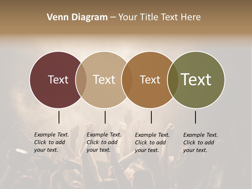 Art Excitement Hand PowerPoint Template