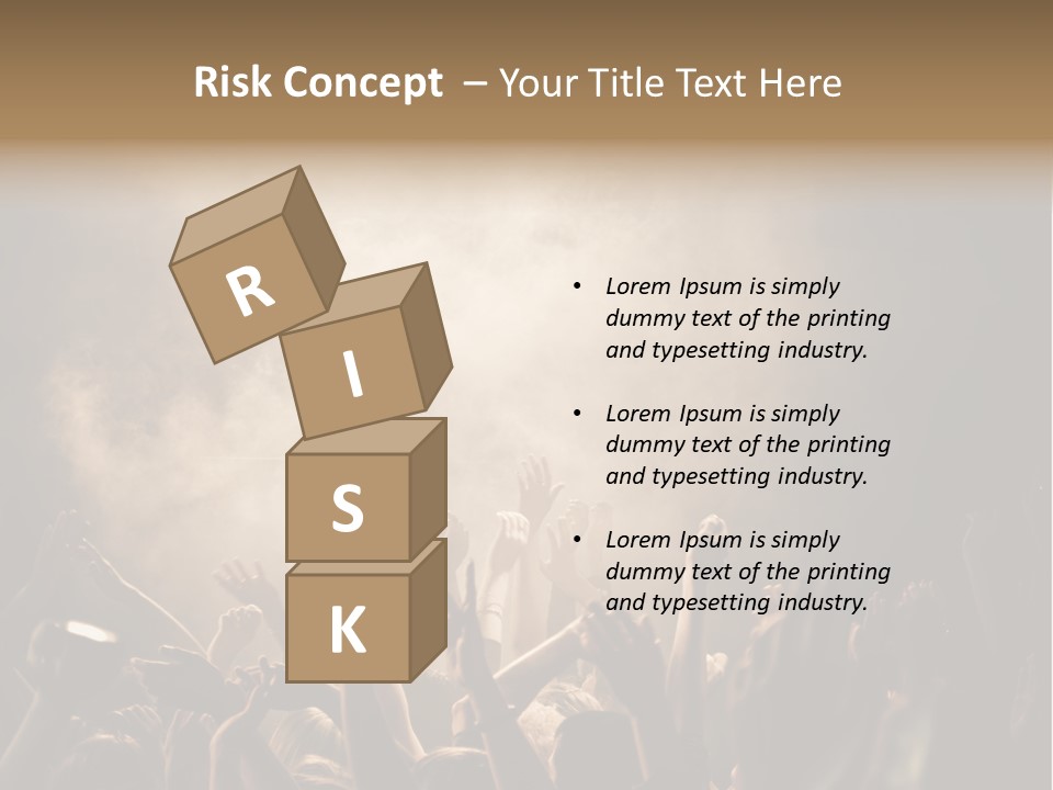 Art Excitement Hand PowerPoint Template