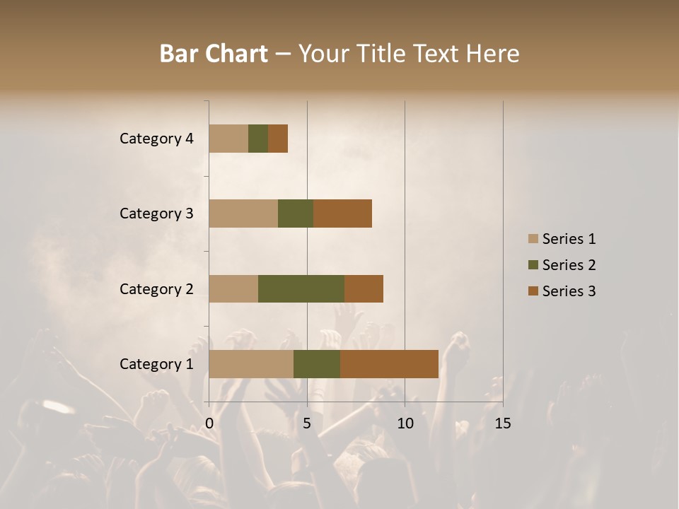 Art Excitement Hand PowerPoint Template