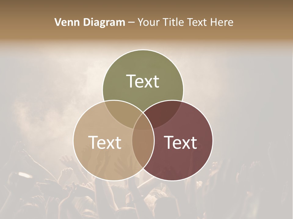 Art Excitement Hand PowerPoint Template