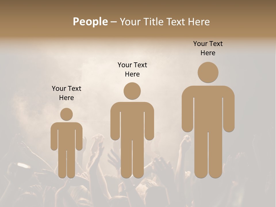 Art Excitement Hand PowerPoint Template