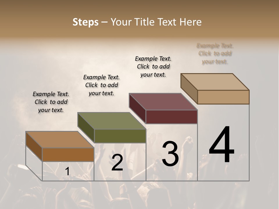 Art Excitement Hand PowerPoint Template