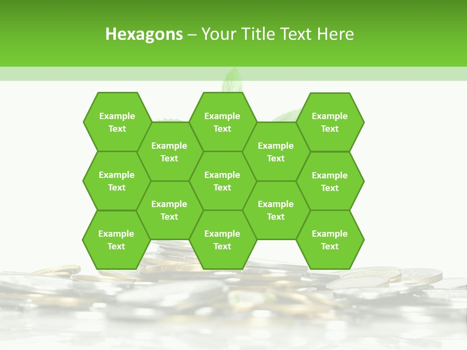 Seed Currency Green PowerPoint Template