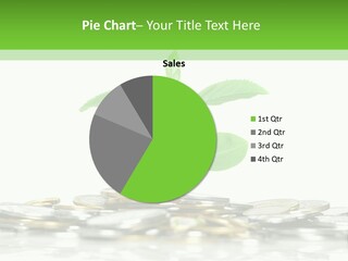 Seed Currency Green PowerPoint Template