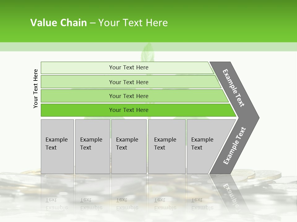 Seed Currency Green PowerPoint Template